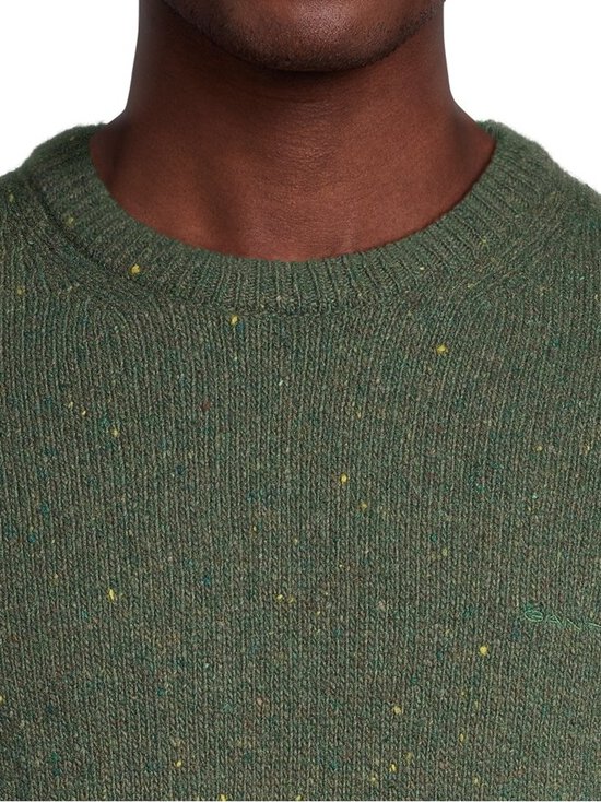 GANT - Kudum Neps C-neck - 360 COUNTRY GREEN | Stockmann - photo 4