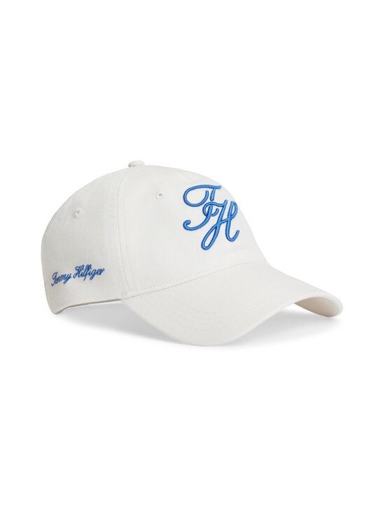 Tommy Hilfiger - Script Soft 6 Panel -lippalakki - YBL ECRU | Stockmann - photo 1