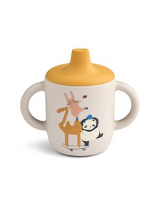 Liewood - Liewood Neil Sippy Cup krūzīte ar snīpi - AROUND THE WORLD / SANDY | Stockmann