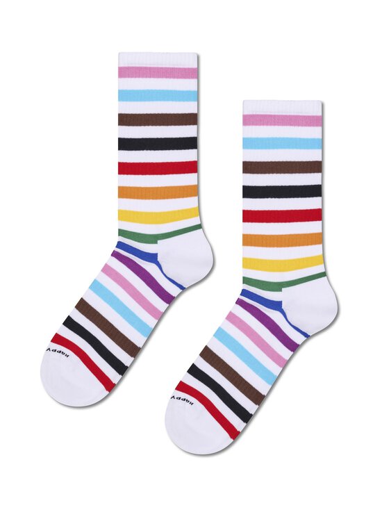 Happy Socks - Pride Sneaker -sukat - 1000 WHITE | Stockmann - photo 1