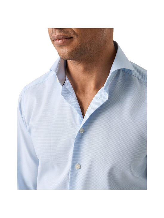 Eton - Slim Fit Semi-Solid Extreme Cut Away Collar krekls ar apkakli - LIGHT BLUE | Stockmann - photo 8