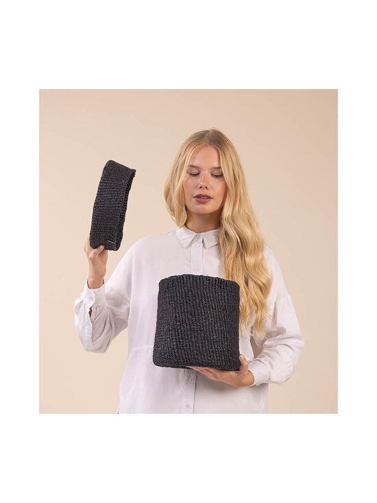 Mifuko - Kiondo S - kannellinen kori - BLACK | Stockmann - photo 3