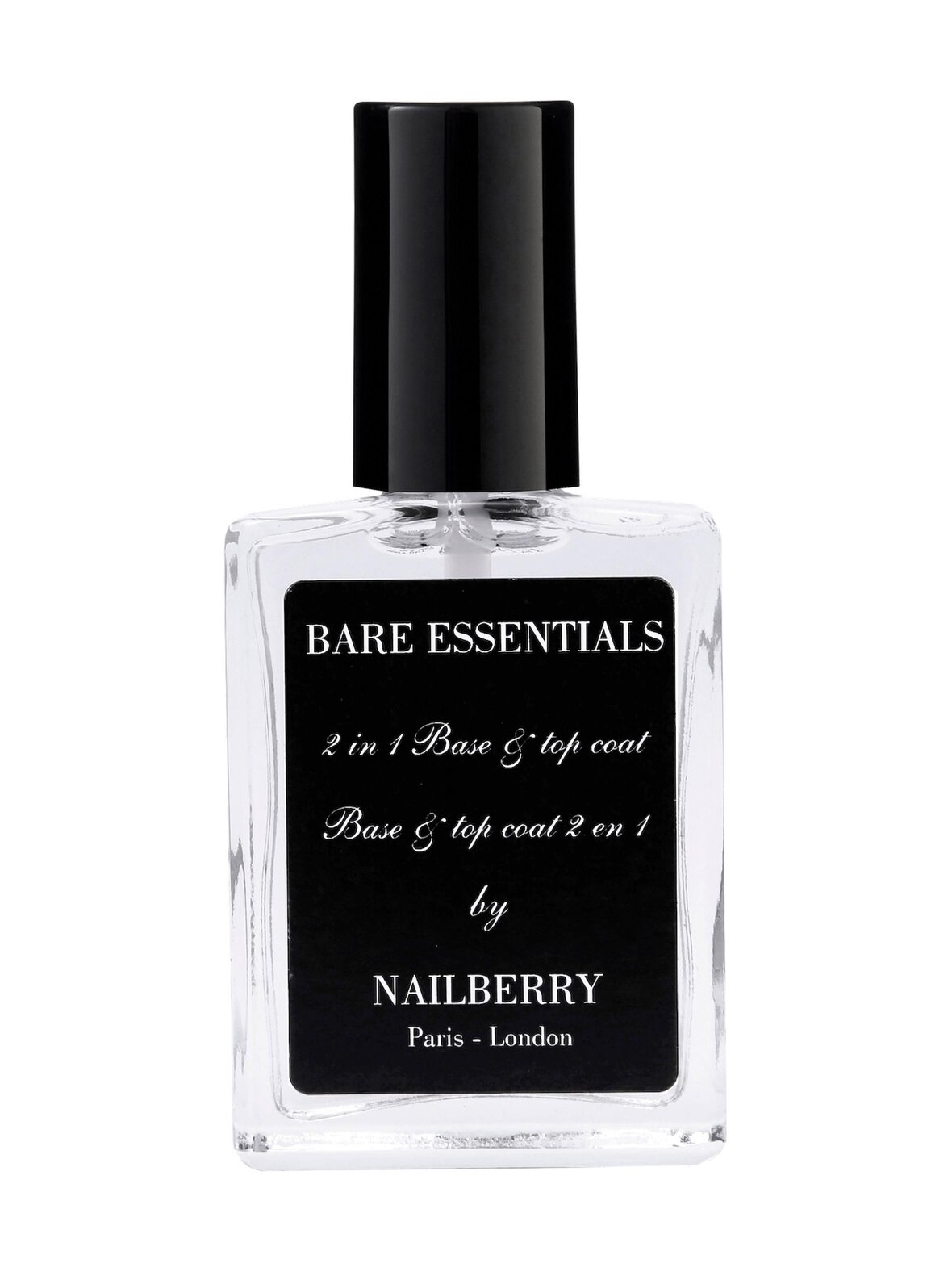 Bare essentials 2 in 1 base & top coat -pohja- ja päällyslakka