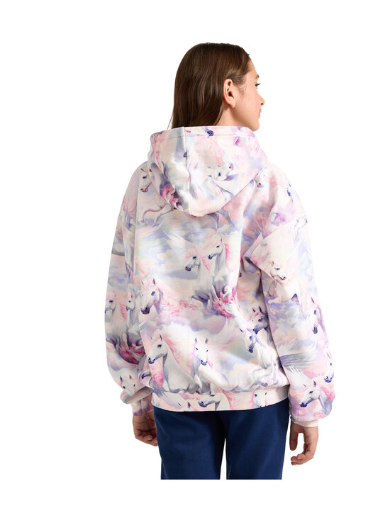 Lindex - Printtikuvioitu collegehuppari - 9606 WHITE | Stockmann - photo 4