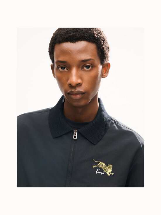 Kenzo - Jumping Tiger Embroidered Coach -takki - 99 BLACK | Stockmann - photo 6