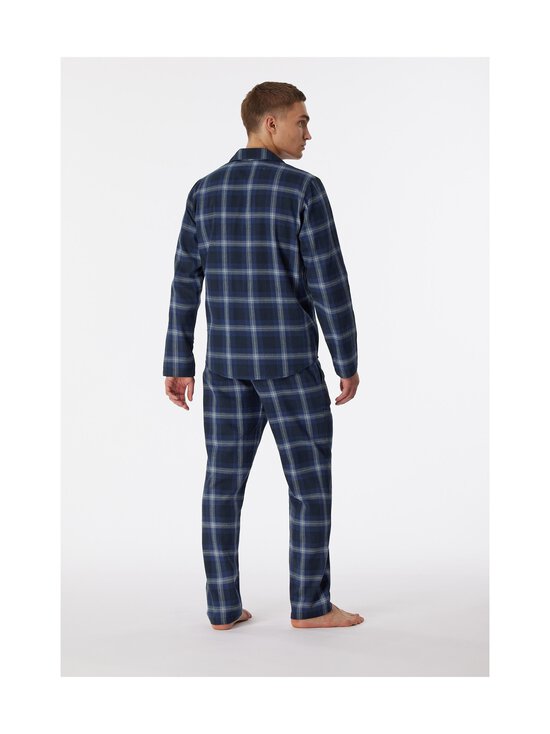 Schiesser - Flanellipyjamasetti - 804 NIGHTBLUE | Stockmann - photo 3