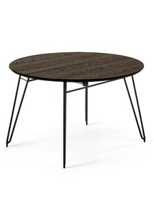 Kave Home - Milian- jatkettava ruokapöytä - MUSTA | Stockmann