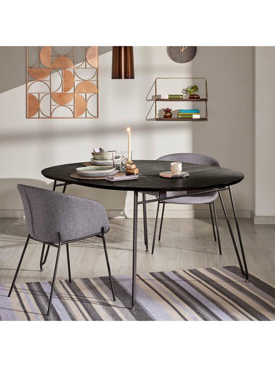 Kave Home - Milian- jatkettava ruokapöytä - MUSTA | Stockmann - photo 9