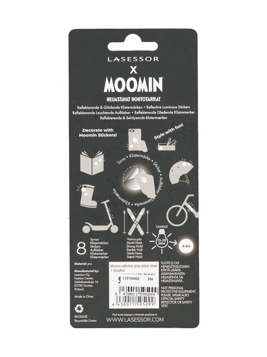 MOOMIN - Nuuskamuikkunen- heijastavat hohtotarrat - 420 420RG GREEN - photo 2 MOOMIN - Nuuskamuikkunen- heijastavat hohtotarrat - 420 420RG GREEN | Stockmann - photo 2