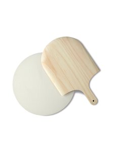 Funktion - Pitsakivi ja -labidas Pizzastone Set 37,5 cm - WHITE | Stockmann