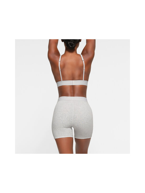 SKIMS - Aluspüksid Cotton Rib Boxer - LIGHT HEATHER GREY | Stockmann - photo 3