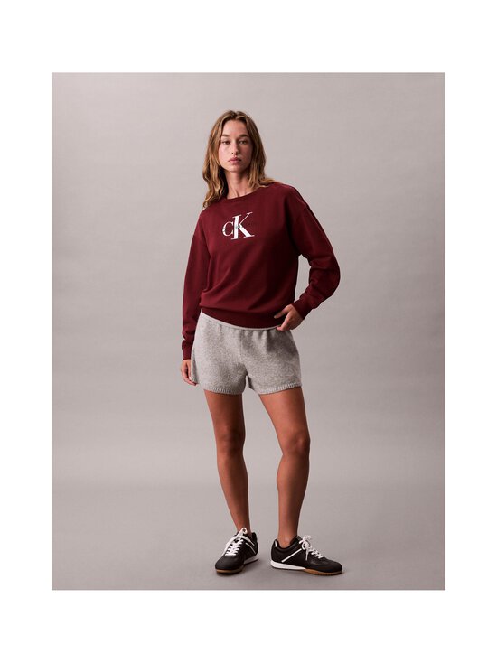 Calvin Klein Jeans - Monologo French Terry -collegepaita - WCV RENAISSANCE RED | Stockmann - photo 3