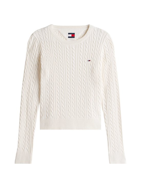 Tommy Jeans - Essential-palmikkoneule - YBH ANCIENT WHITE - photo 1 Tommy Jeans - Essential-palmikkoneule - YBH ANCIENT WHITE | Stockmann - photo 1