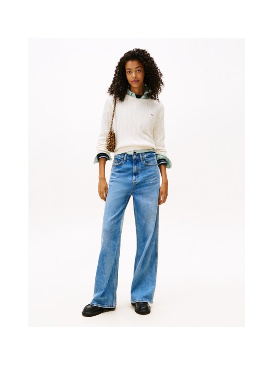 Tommy Jeans - Essential-palmikkoneule - YBH ANCIENT WHITE - photo 3 Tommy Jeans - Essential-palmikkoneule - YBH ANCIENT WHITE | Stockmann - photo 3