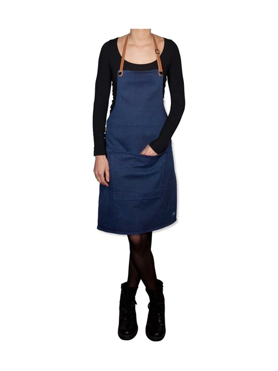 DUTCHDELUXES - BBQ Style Apron, 68 x 81 cm - DB DARK BLUE - photo 2 DUTCHDELUXES - BBQ Style Apron, 68 x 81 cm - DB DARK BLUE | Stockmann - photo 2