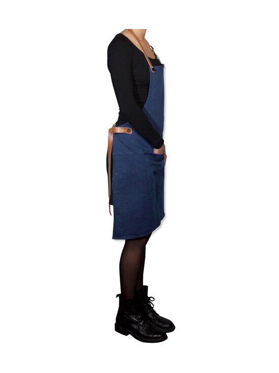 DUTCHDELUXES - BBQ Style Apron, 68 x 81 cm - DB DARK BLUE - photo 3 DUTCHDELUXES - BBQ Style Apron, 68 x 81 cm - DB DARK BLUE | Stockmann - photo 3
