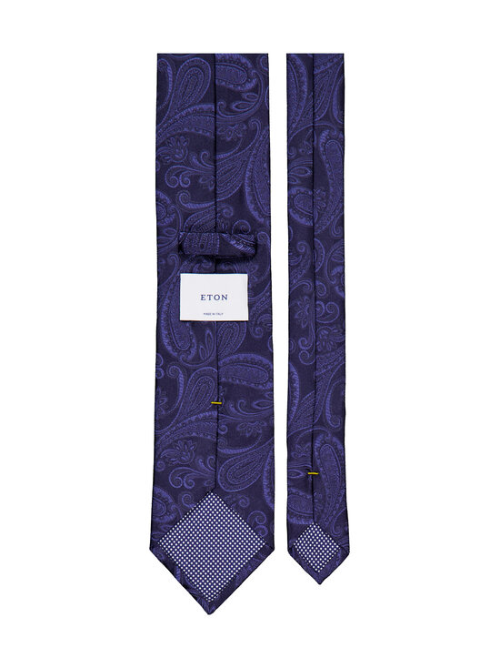 Eton - Paisley-silkkisolmio - NAVY BLUE | Stockmann - photo 2