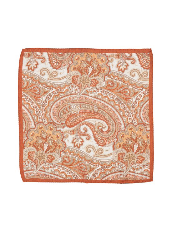 Pocket Square Paisley Silk Oxford -taskuliina