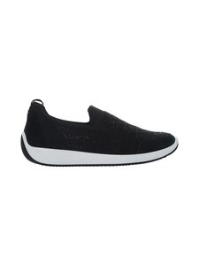 ara - Lissabon 3.0 Slip On -nahkasneakerit, G-lesti - 10 SCHWARZ | Stockmann