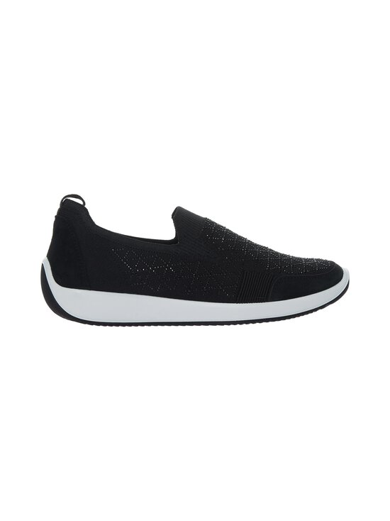 ara - Lissabon 3.0 Slip On -nahkasneakerit, G-lesti - 10 SCHWARZ | Stockmann - photo 1