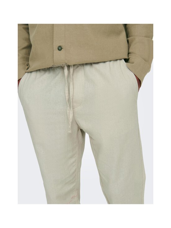 Only & Sons - Linasegust püksid OmsLinus - SILVER LINING | Stockmann - photo 4