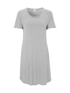 Damella - Plain Bamboo -yöpaita - 103 GREYMELANGE | Stockmann