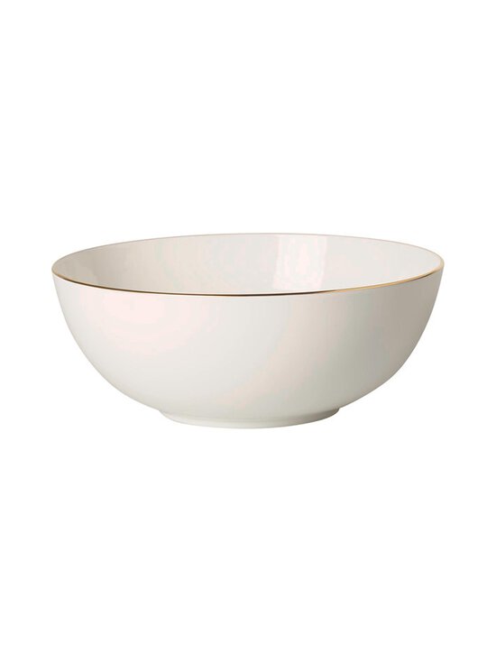 Villeroy & Boch - Anmut Gold Salad -kulho - WHITE, GOLD | Stockmann - photo 1