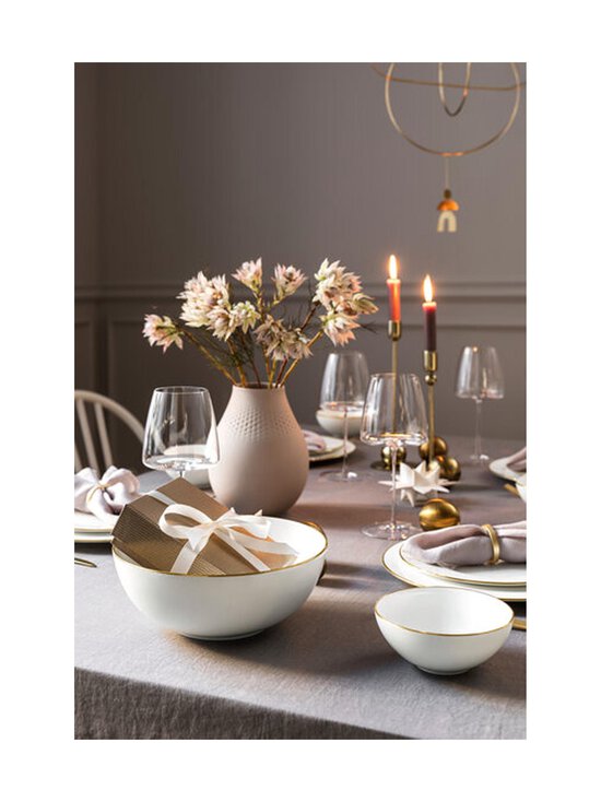 Villeroy & Boch - Anmut Gold Salad -kulho - WHITE, GOLD | Stockmann - photo 2