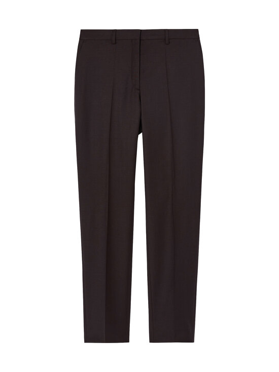 Filippa K - Emma cropped wool -housut - DARK CHOCOLATE | Stockmann - photo 1