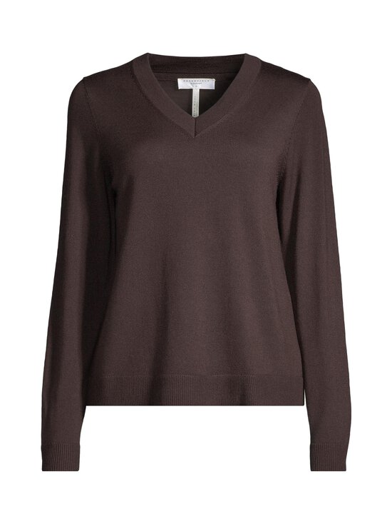 ESSENTIALS by Stockmann - Jannie-merinoneulepusero - DK.BROWN 241944 | Stockmann - photo 1