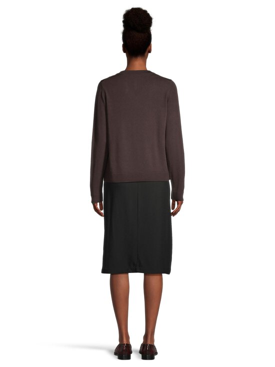 ESSENTIALS by Stockmann - Jannie-merinoneulepusero - DK.BROWN 241944 | Stockmann - photo 3