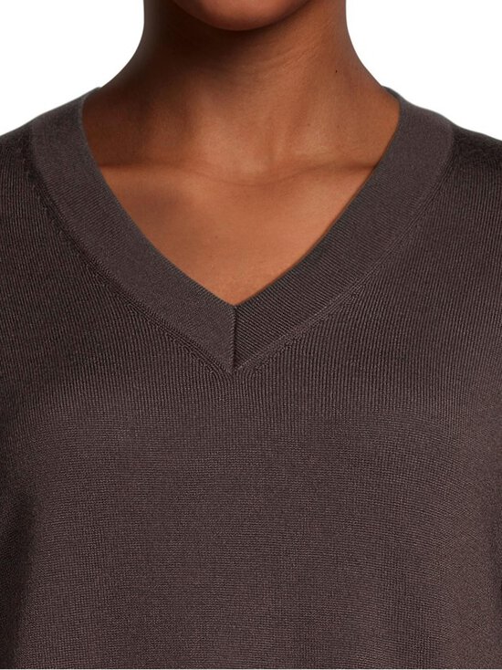 ESSENTIALS by Stockmann - Jannie-merinoneulepusero - DK.BROWN 241944 | Stockmann - photo 4