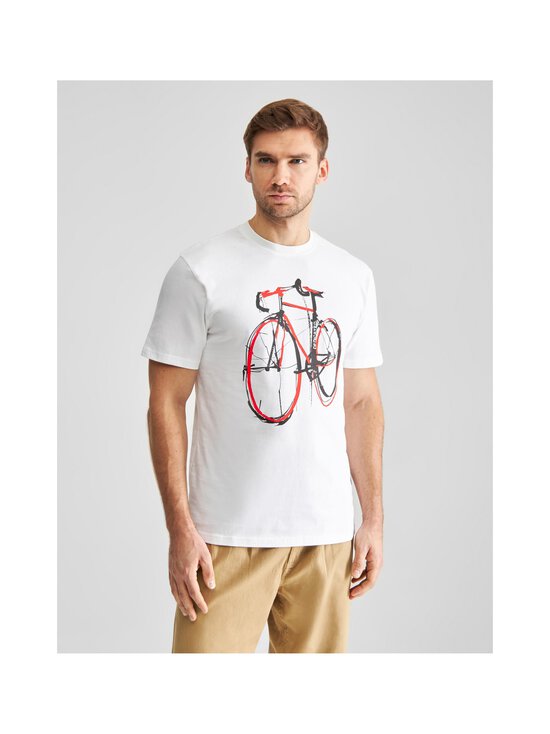 Dedicated - Red Strokes Bike t-krekls - WHITE | Stockmann - photo 5