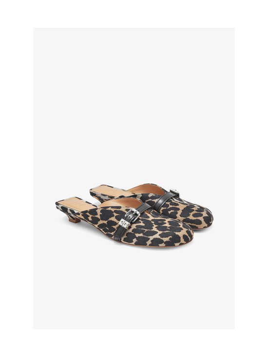 Ganni - Sue Kitten Heel - korolliset pistokkaat - 859 ALMOND MILK | Stockmann - photo 2