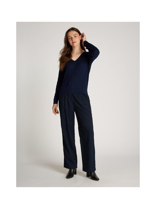 Tommy Hilfiger - Palmikkoneule - C1G DARK NIGHT NAVY | Stockmann - photo 5