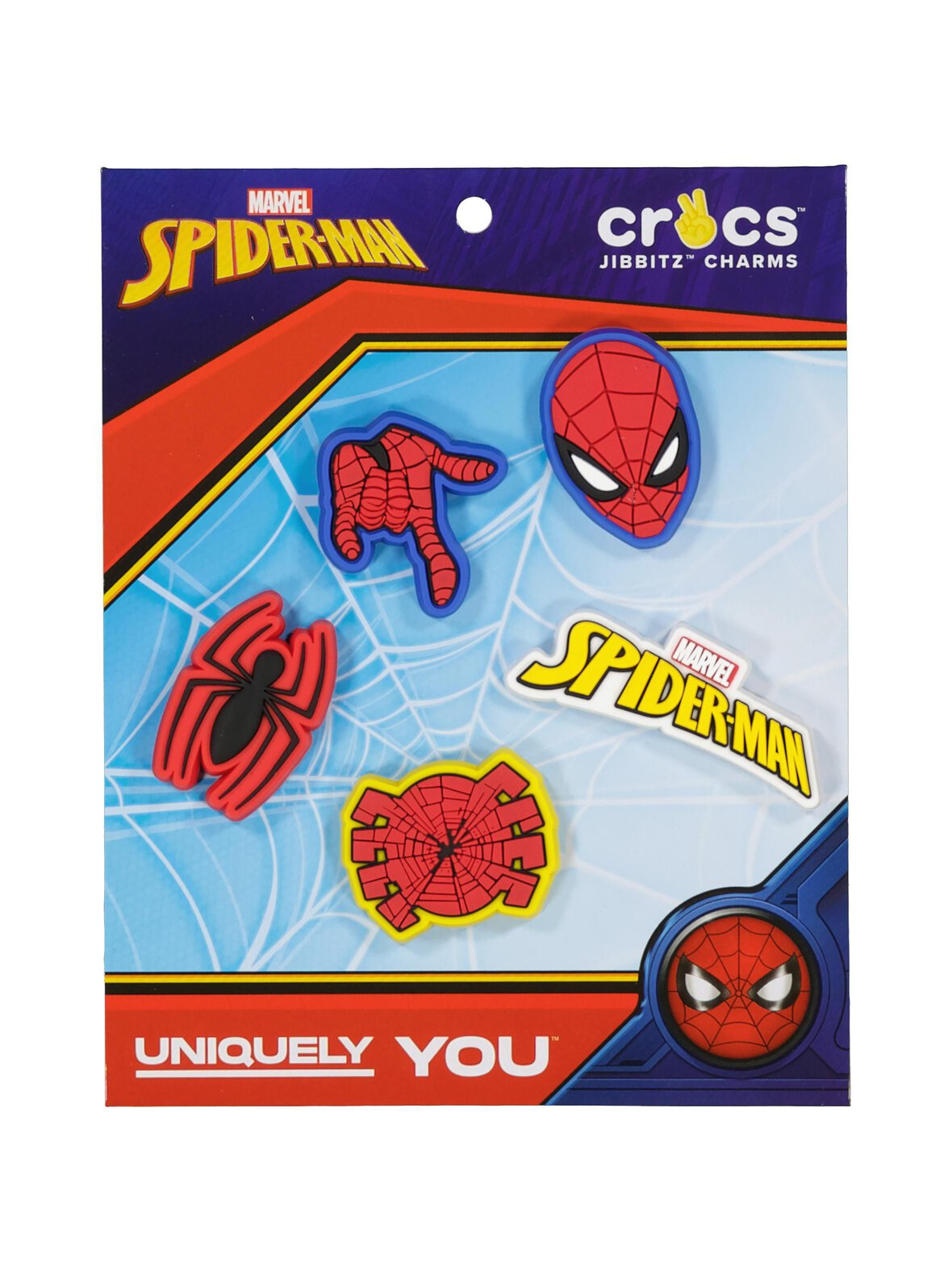 Spider Man Jibbitz -korut 5 kpl