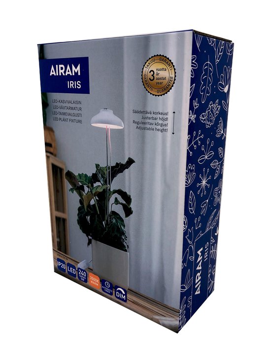 Airam - Plant Light Iris -kasvivalaisin 5W/835 240 lm - WHITE - photo 4 Airam - Plant Light Iris -kasvivalaisin 5W/835 240 lm - WHITE | Stockmann - photo 4