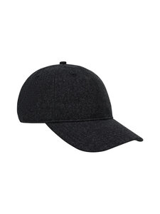 Knowledge Cotton Apparel - Merinovillalippalakki - 1073 DARK GREY MELANGE | Stockmann