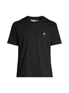 Ami - Contrasted t-paita - NOIR/BLANC CREME | Stockmann