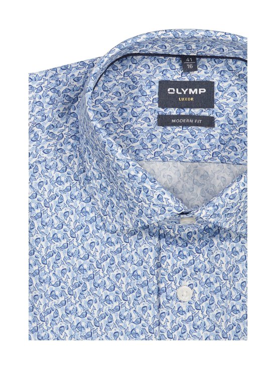 Olymp - Modern Fit Stripe krekls ar apkakli - 11 BLEU | Stockmann - photo 2