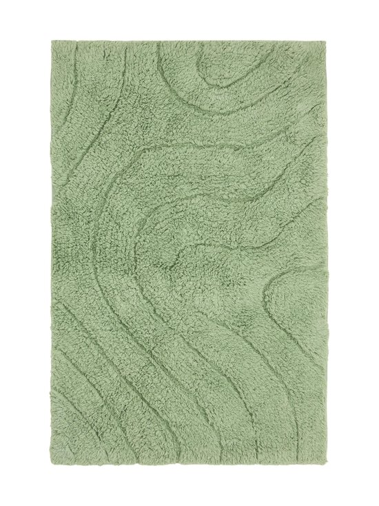 Casa Stockmann - Curve- tuftattu kylpyhuonematto - SOFT GREEN | Stockmann - photo 1