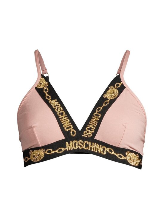 Teddy chain triangle bra -rintaliivit
