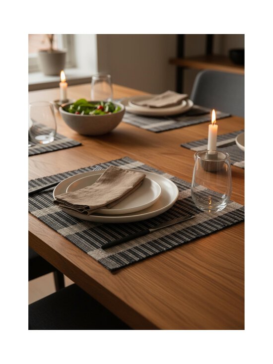 Casa Stockmann - Lauamatt Ribba - BLACK/LT. SAND | Stockmann - photo 3