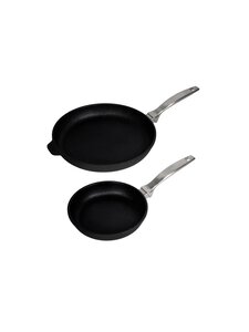 Swiss Diamond - CXD Induction - paistinpannusetti 2-pack, 20 cm + 28 cm - BLACK | Stockmann