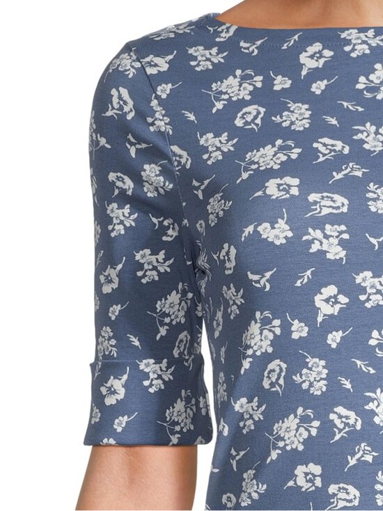 Lauren Ralph Lauren - Judy Mid Sleeve -paita - BLUE MULTI - photo 5 Lauren Ralph Lauren - Judy Mid Sleeve -paita - BLUE MULTI | Stockmann - photo 5