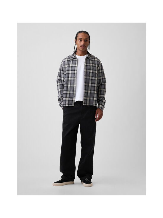 GAP - 90s Loose Heavyweight Twill -housut - BLACK 1 | Stockmann - photo 4