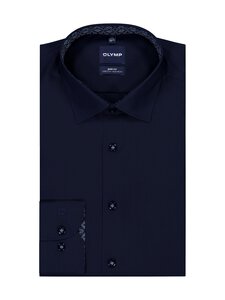 Olymp - Body Fit Solid -kauluspaita, erikoispitkät hihat - 18 MARINE | Stockmann