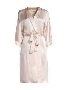 Stockmann Silk - Maya- silkkiaamutakki lahjapakkauksessa - CHAMPAIGNE BEIGE | Stockmann