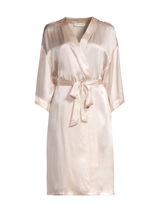 Stockmann Silk - Maya- silkkiaamutakki lahjapakkauksessa - CHAMPAIGNE BEIGE | Stockmann - photo 1