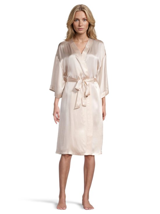 Stockmann Silk - Maya- silkkiaamutakki lahjapakkauksessa - CHAMPAIGNE BEIGE | Stockmann - photo 2
